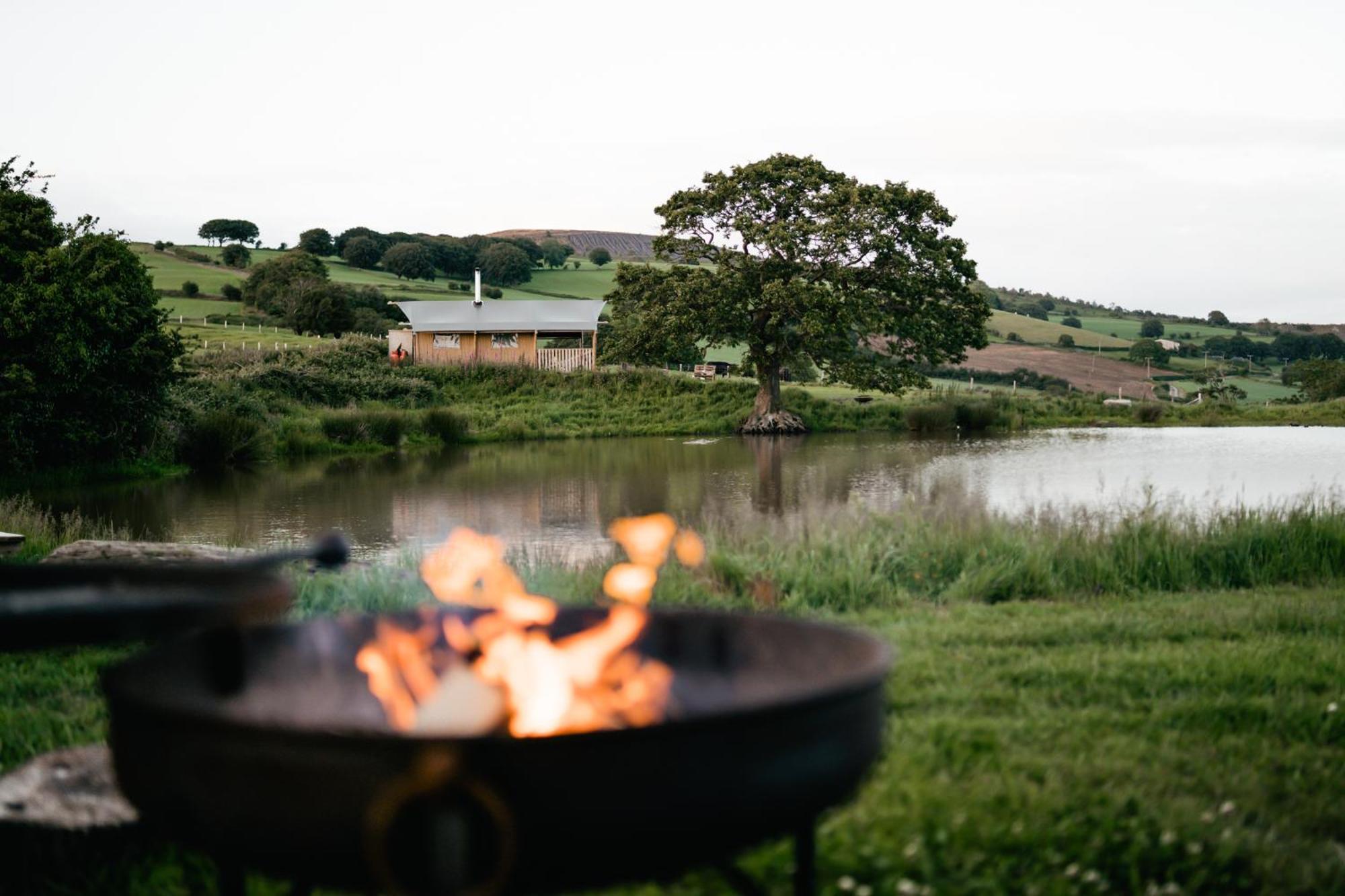 מלון קארפילי Under The Oak Glamping מראה חיצוני תמונה